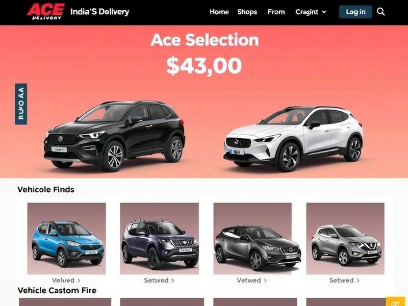 India S Delivery Ace Vehicle Selection